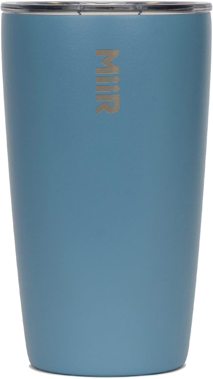 MiiR Tumbler, 12oz Insulated Stainless Steel with Press Fit Slide Lid – Splash Proof Design, Holds Hot & Cold Beverages, Stylish & Functional Cup Holder Compatible
