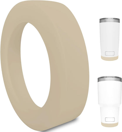 Silicone Boot Sleeve for YETI Tumbler 30 oz, 20 oz - Safer Protection and Less Noise for Yeti Coffee Mug Cup 20oz 30 oz - Dishwasher Safe