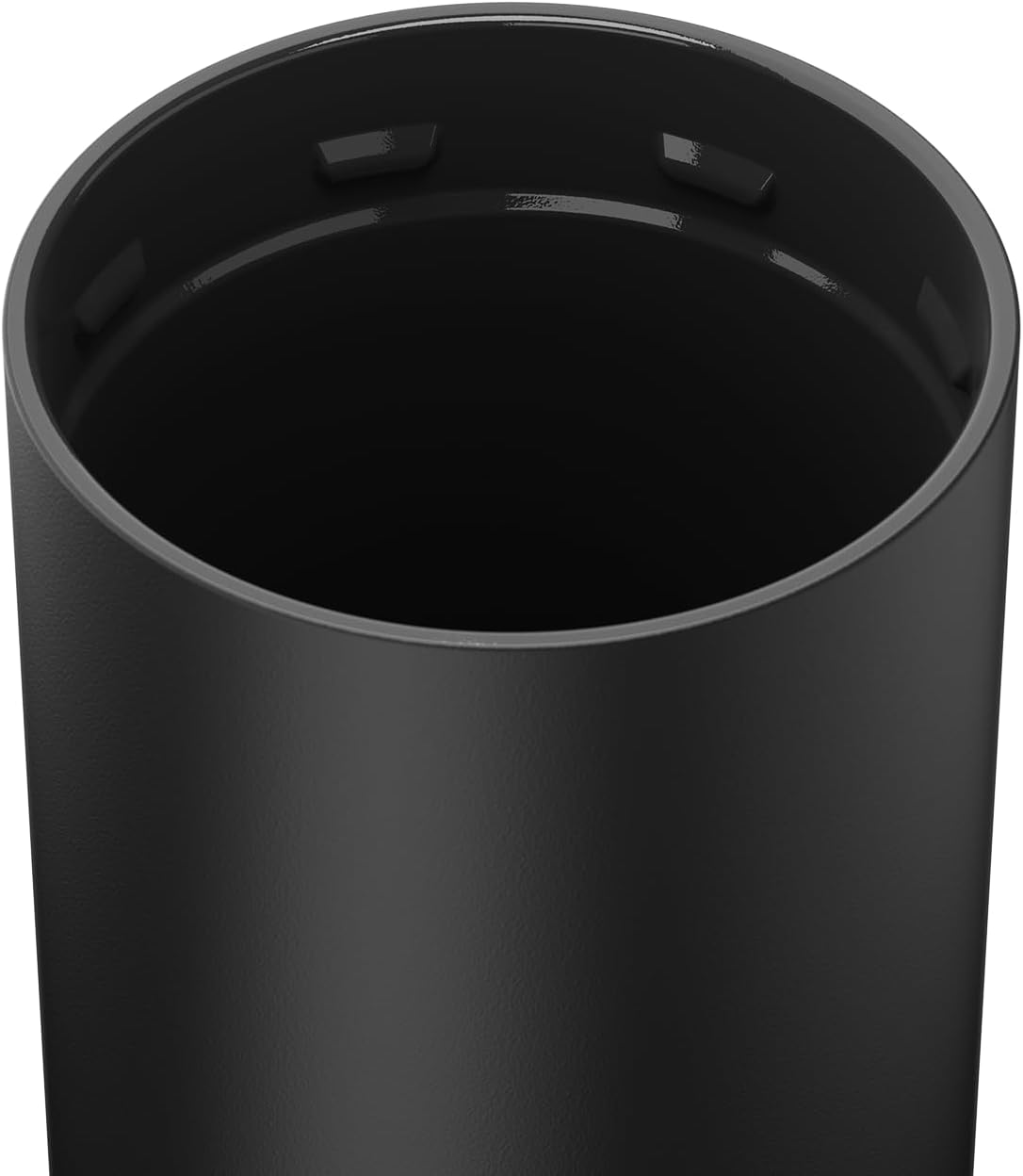 BrüMate Strova 18oz 100% Leakproof Insulated Coffee Mug | Ceramic-Lined Interior | Built-In Silicone Sleeve for Travel | Locking Flip Lid (Nightfall Blue)