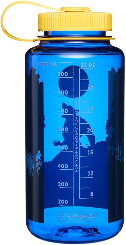 Nalgene 32 oz Wide Mouth Water Bottle | BPA-Free, Durable & Leak Proof, Lightweight Bottle for Hiking & Gym, Work & Travel