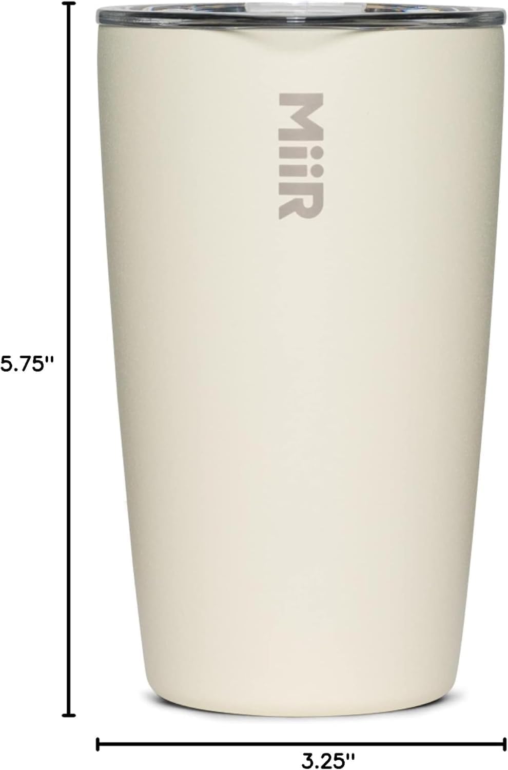 MiiR Tumbler, 12oz Insulated Stainless Steel with Press Fit Slide Lid – Splash Proof Design, Holds Hot & Cold Beverages, Stylish & Functional Cup Holder Compatible