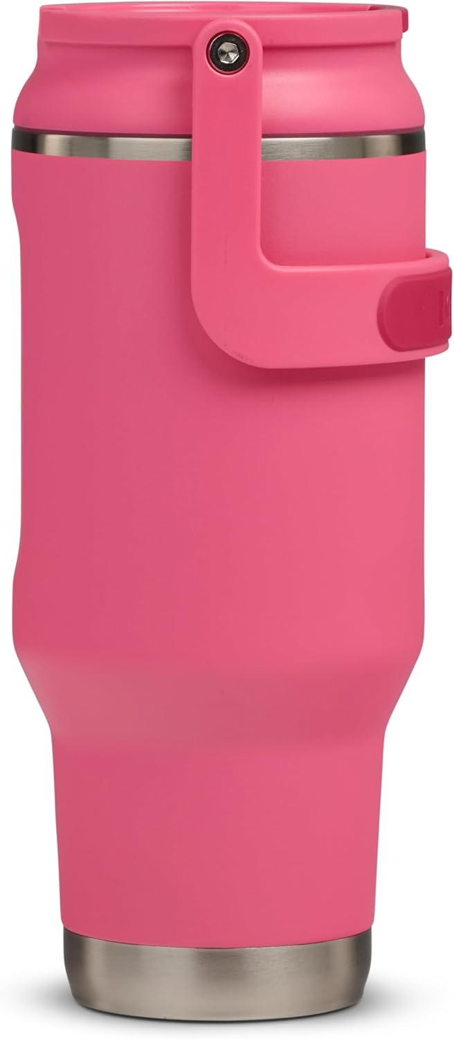 Igloo 20 oz Stainless Steel Tumbler | Sport Sipper Bottle | Thrift Pink