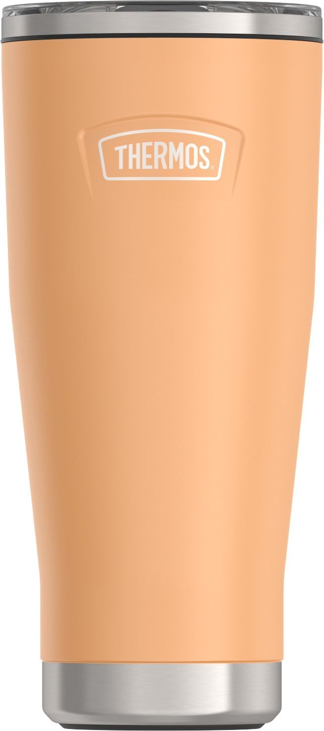 THERMOS ICON SERIES, Stainless Steel Tumbler with Slide Lock, 18 Ounce, Mystic Navy