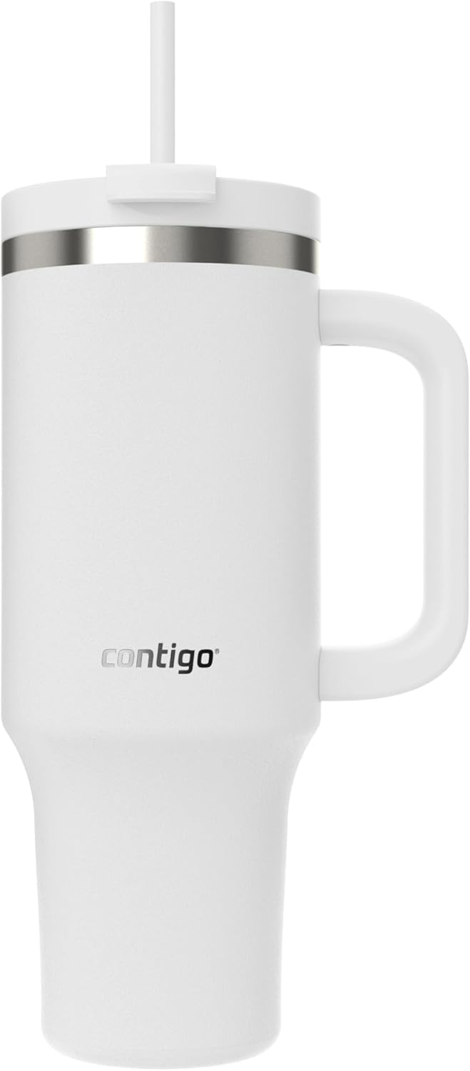 Contigo Streeterville 40oz Tumbler, Stainless Steel Vacuum Insulated, Leak-Proof, Cold for 29 Hours, Reef