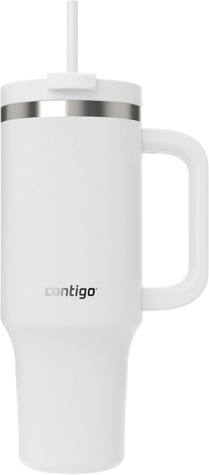Contigo Streeterville 40oz Tumbler, Stainless Steel Vacuum Insulated, Leak-Proof, Cold for 29 Hours, Reef
