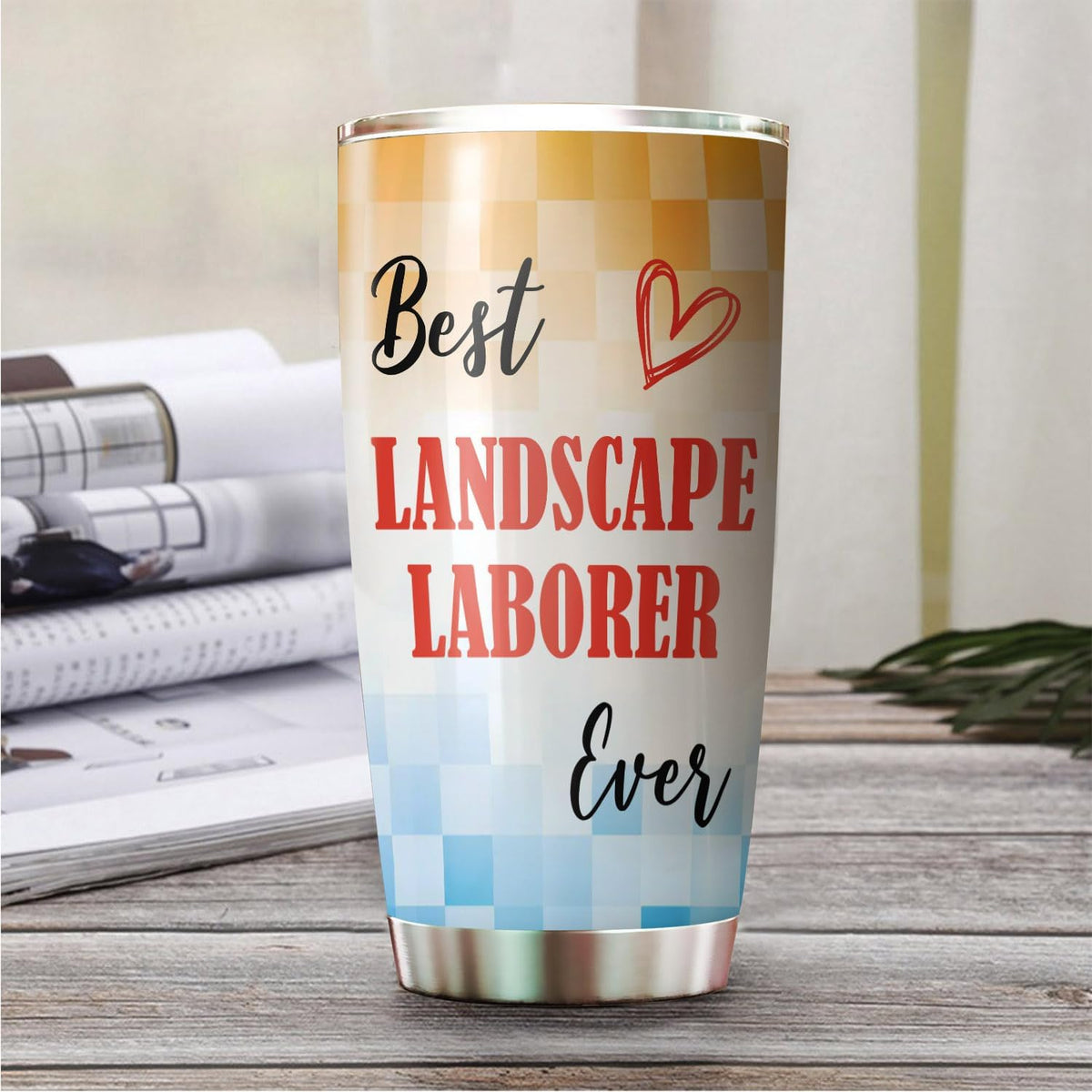 Best Lacrosse Coach Ever Tumbler Stainless Steel 20oz, Office Gifts Women Men Work Friends Coworker, Driking Coffee Cup For Birthday Christmas - Colors F