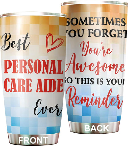 Best Lacrosse Coach Ever Tumbler Stainless Steel 20oz, Office Gifts Women Men Work Friends Coworker, Driking Coffee Cup For Birthday Christmas - Colors F