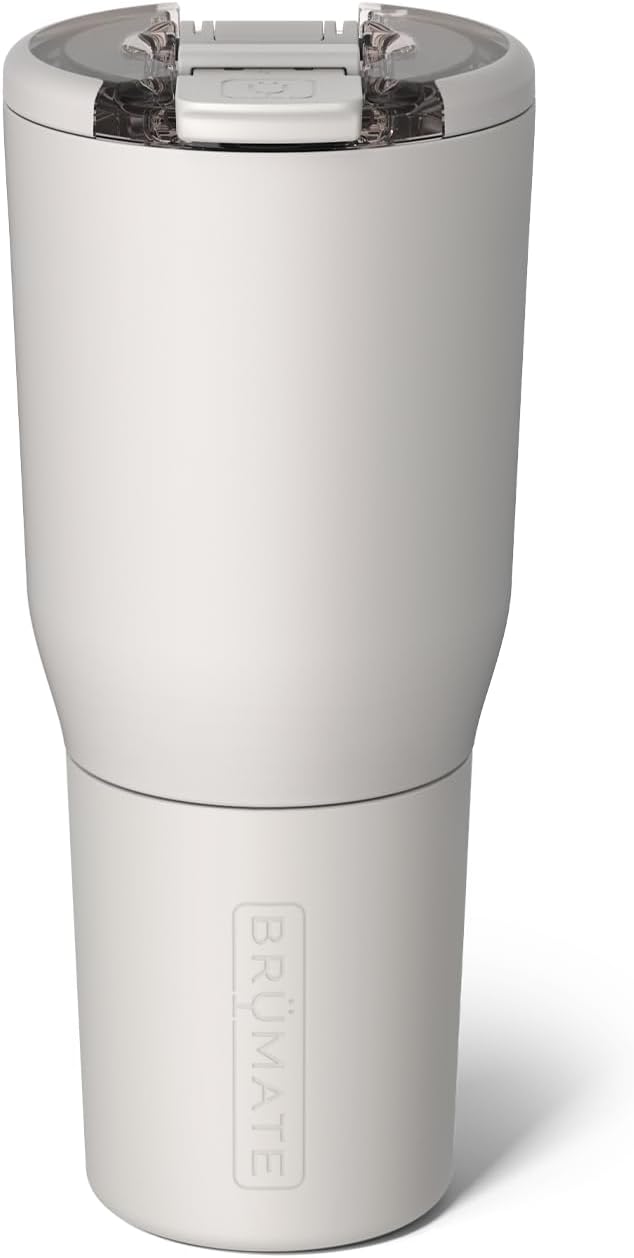 BrüMate Nav 25oz 100% Leak Proof Insulated Travel Tumbler with Magnetic BevLock™ Lid - Double Wall Cup-Holder Friendly Stainless Steel Mug (Nightfall Blue)
