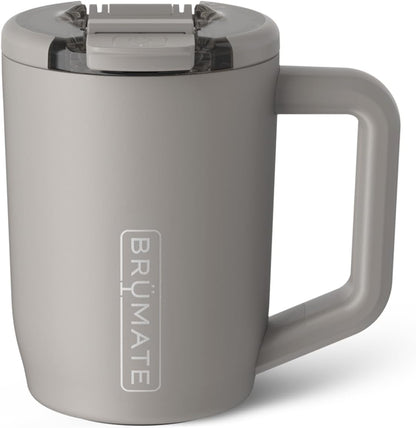BrüMate Müv - 15oz 100% Leak Proof Insulated Coffee Mug with Handle & Lid - Stainless Steel Coffee Travel Mug - Double Walled Coffee Cup (Lilac Dusk)