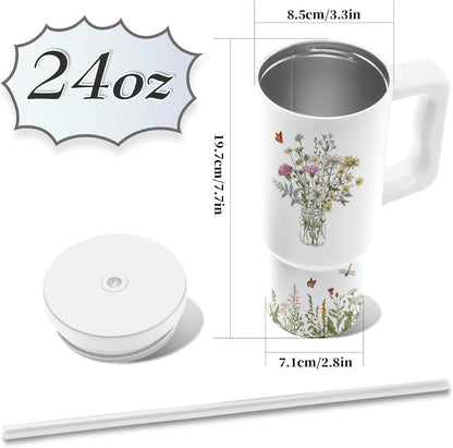 Funny Gifts for Senior Women, I Came I Saw I Forgot Tumbler 24 Oz, Funny Gag Sarcastic Gifts for Old People Elderly Citizen Grandma Mom Aunt On Birthday Retirement