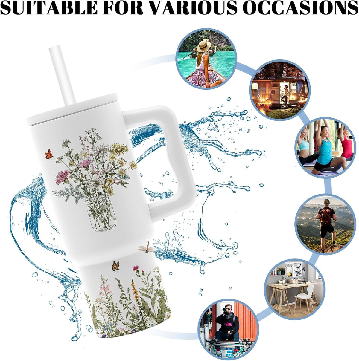 Funny Gifts for Senior Women, I Came I Saw I Forgot Tumbler 24 Oz, Funny Gag Sarcastic Gifts for Old People Elderly Citizen Grandma Mom Aunt On Birthday Retirement