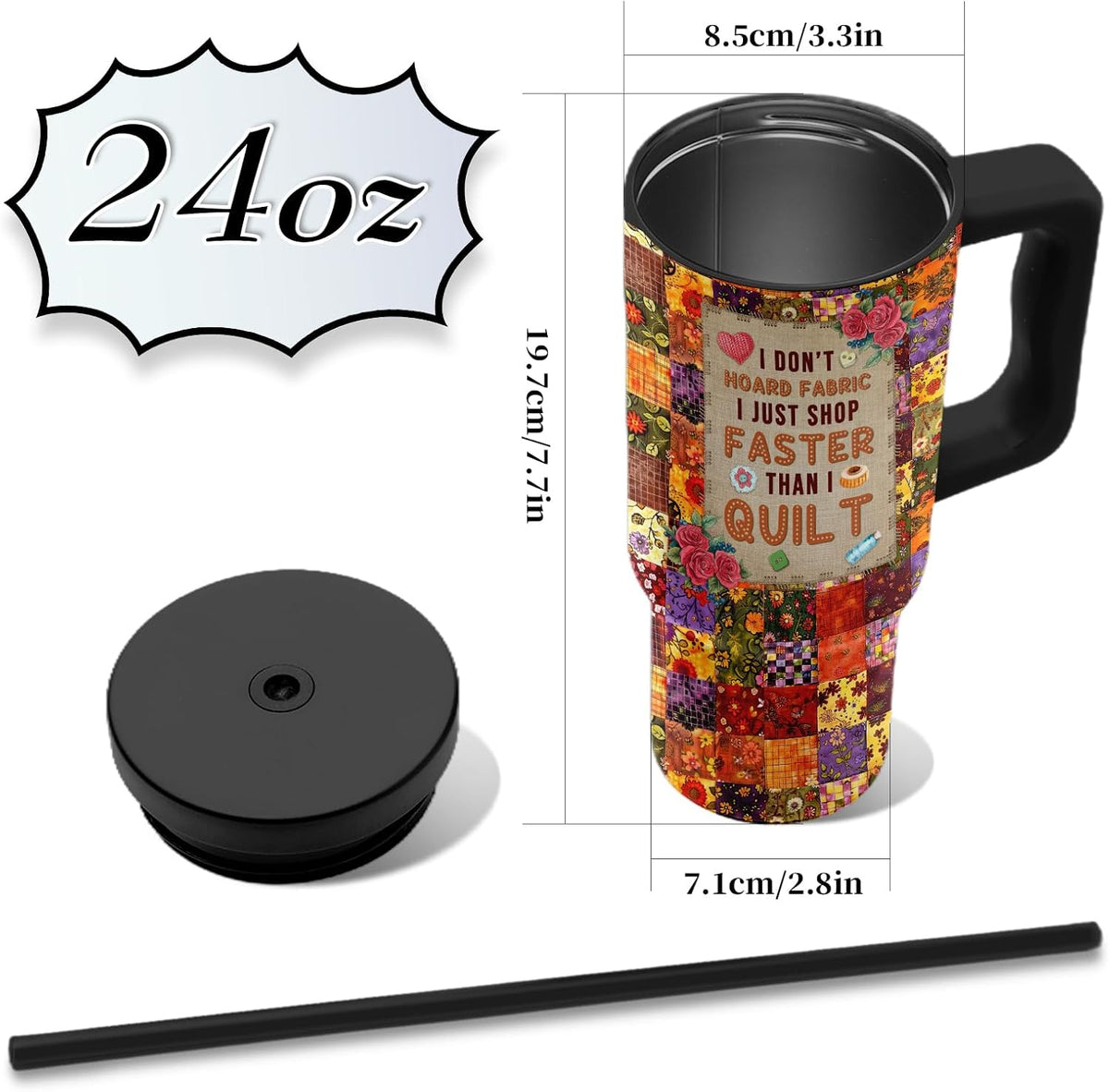 Funny Gifts for Senior Women, I Came I Saw I Forgot Tumbler 24 Oz, Funny Gag Sarcastic Gifts for Old People Elderly Citizen Grandma Mom Aunt On Birthday Retirement