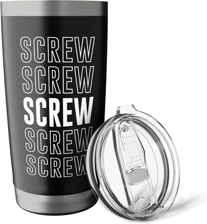 Screw Stainless Steel Insulated Tumbler