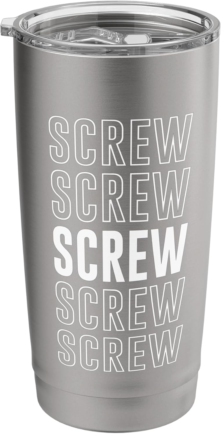 Screw Stainless Steel Insulated Tumbler