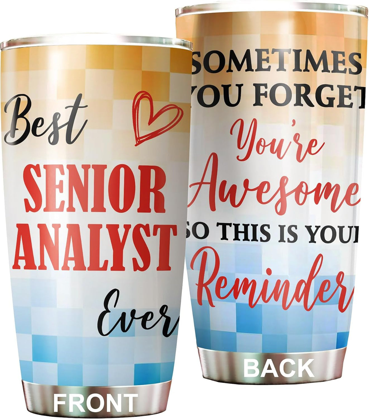 Best Lacrosse Coach Ever Tumbler Stainless Steel 20oz, Office Gifts Women Men Work Friends Coworker, Driking Coffee Cup For Birthday Christmas - Colors M