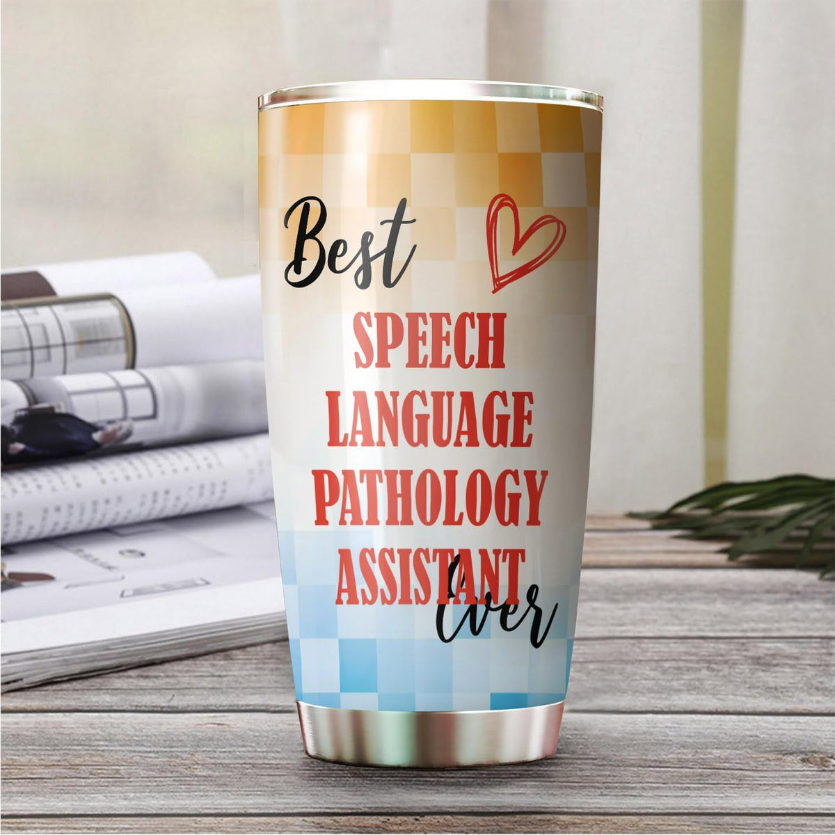 Best Lacrosse Coach Ever Tumbler Stainless Steel 20oz, Office Gifts Women Men Work Friends Coworker, Driking Coffee Cup For Birthday Christmas - Colors M
