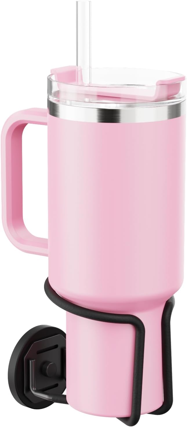 1 Pack Magnetic Cup Holder Magnetic Drink Holder Heavy Duty，Magnet Truck Cup Holders, Strong Magnet Mount Water Bottle Holders for Tractor Fridge Yacht RV Forklifts Bus on Metal Surface
