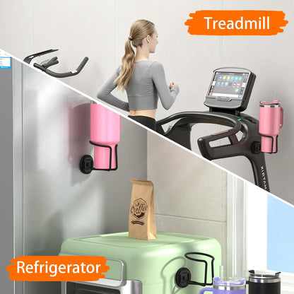 1 Pack Magnetic Cup Holder Magnetic Drink Holder Heavy Duty，Magnet Truck Cup Holders, Strong Magnet Mount Water Bottle Holders for Tractor Fridge Yacht RV Forklifts Bus on Metal Surface