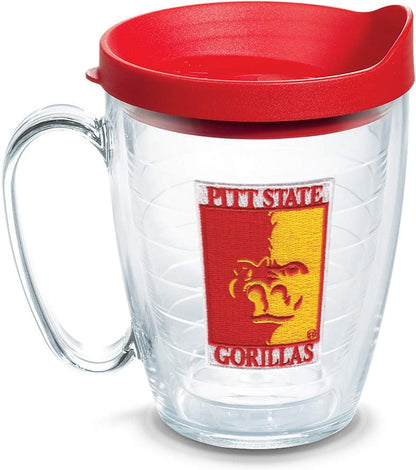 Tervis Made in USA Double Walled University of Florida Gators Insulated Tumbler Cup Keeps Drinks Cold & Hot, 16oz, Gator - Colors E