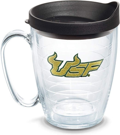 Tervis Made in USA Double Walled University of Florida Gators Insulated Tumbler Cup Keeps Drinks Cold & Hot, 16oz, Gator - Colors E