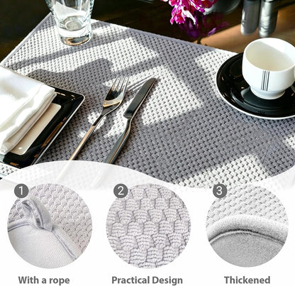 2 Pack Microfiber Dish Drying Mat,24*17 inch Absorbent Dish Drainer Kitchen Counter,Large Size Dish Drying Pad for Countertops,Sinks,Draining Racks(Gray)