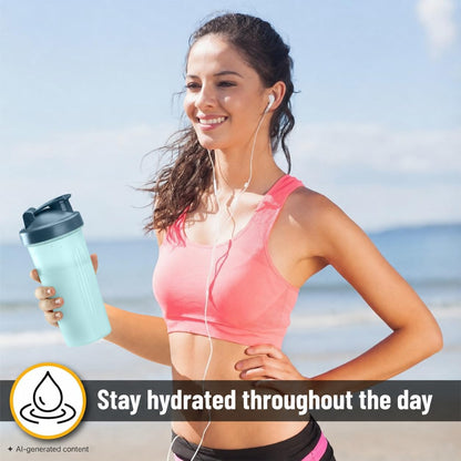 Shaker Bottles for Protein Mixes, 28 oz, Leak Proof