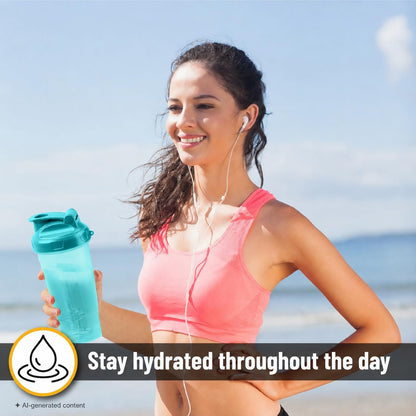 Shaker Bottles for Protein Mixes, 28 oz, Leak Proof