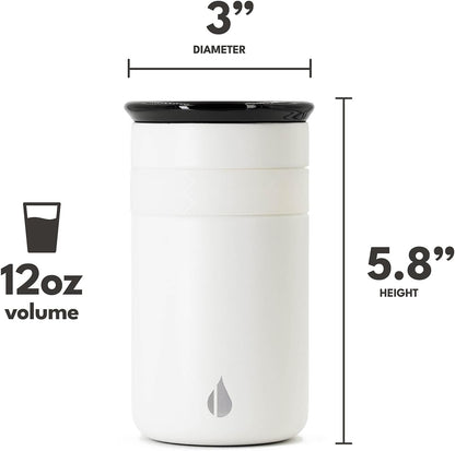 Artisan 16oz Triple-Wall Insulated Coffee Tumbler w/Ceramic Lid