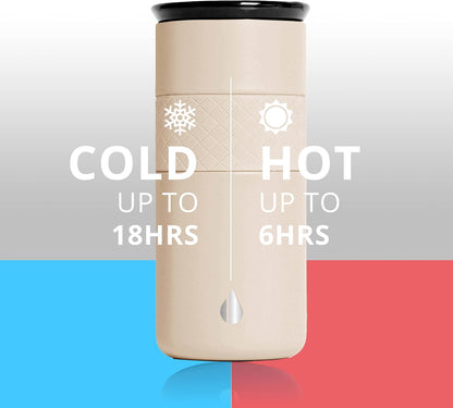 Artisan 16oz Triple-Wall Insulated Coffee Tumbler w/Ceramic Lid