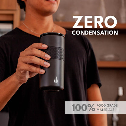 Artisan 16oz Triple-Wall Insulated Coffee Tumbler w/Ceramic Lid