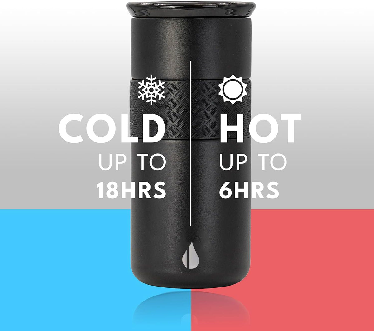 Artisan 16oz Triple-Wall Insulated Coffee Tumbler w/Ceramic Lid