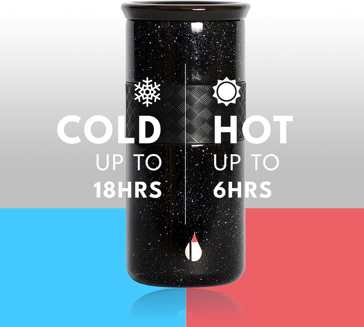 Artisan 16oz Triple-Wall Insulated Coffee Tumbler w/Ceramic Lid