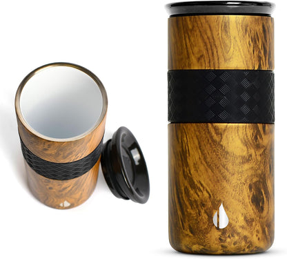 Artisan 16oz Triple-Wall Insulated Coffee Tumbler w/Ceramic Lid