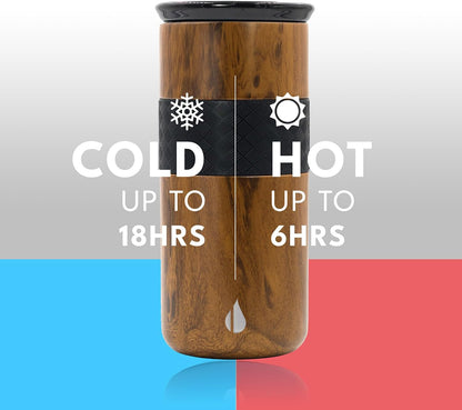 Artisan 16oz Triple-Wall Insulated Coffee Tumbler w/Ceramic Lid