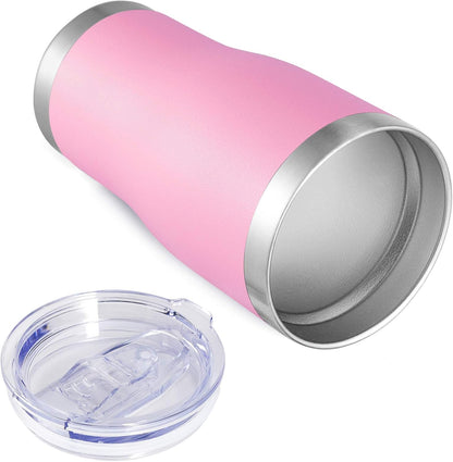 20oz Tumbler Stainless Steel Tumbler Cup with Lid And Straw Vacuum Insulated Double Wall Travel Coffee Mug(Orange 1 Pack)