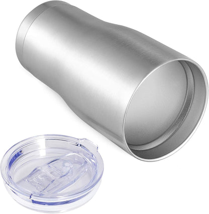 20oz Tumbler Stainless Steel Tumbler Cup with Lid And Straw Vacuum Insulated Double Wall Travel Coffee Mug(Orange 1 Pack)