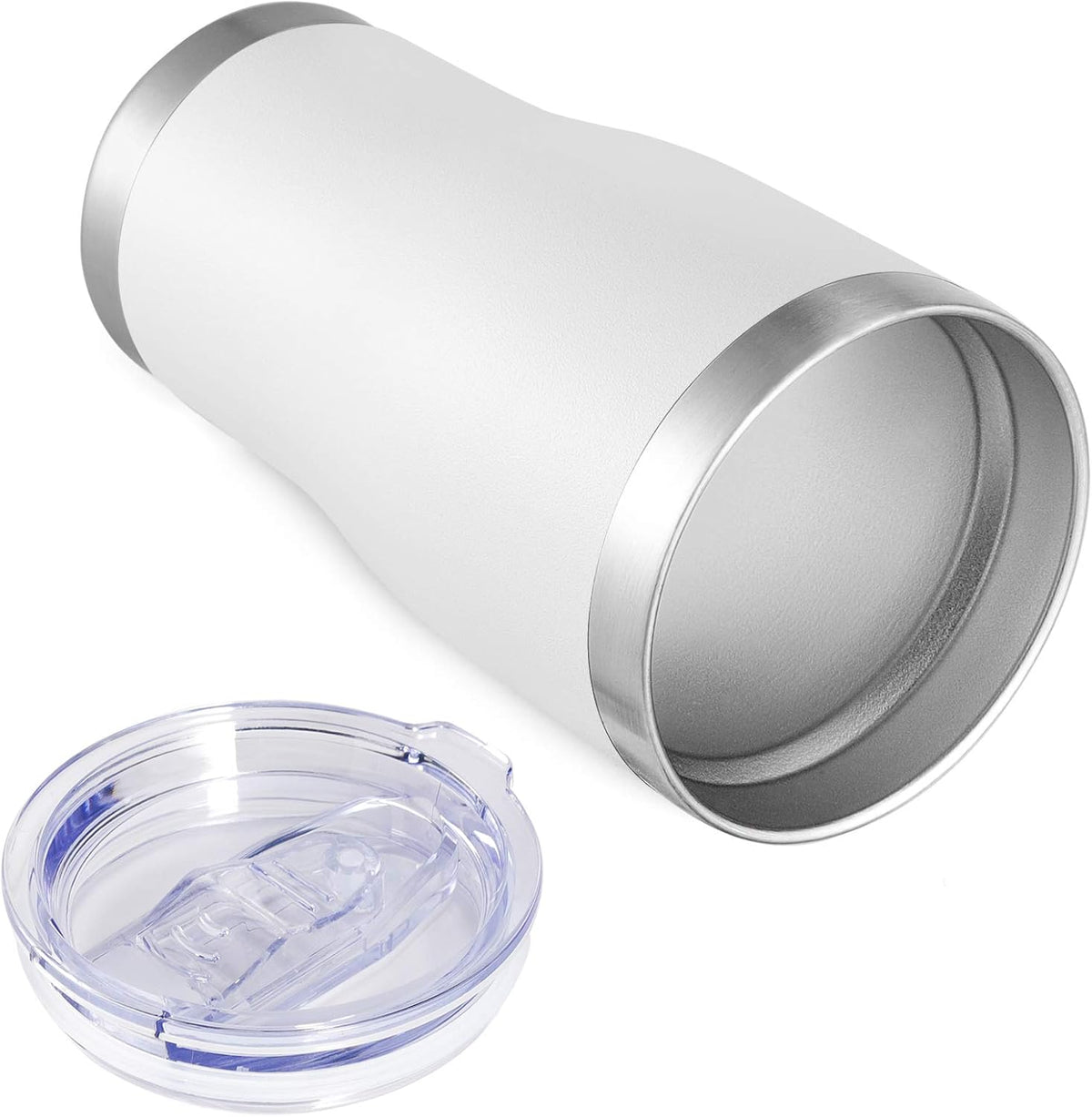 20oz Tumbler Stainless Steel Tumbler Cup with Lid And Straw Vacuum Insulated Double Wall Travel Coffee Mug(Orange 1 Pack)