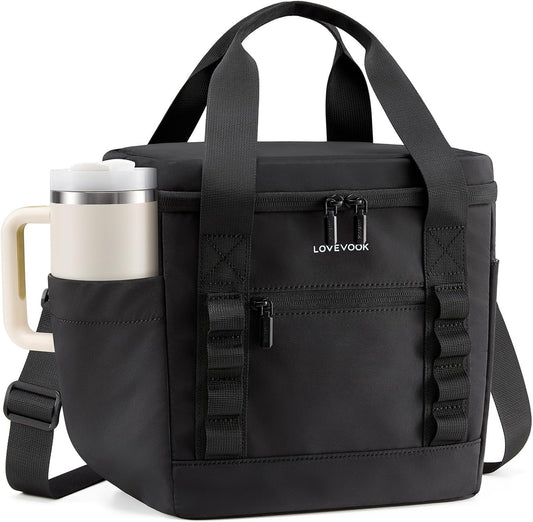 Insulated Lunch Bag for Women men, Large Leakproof Adult Lunch Box