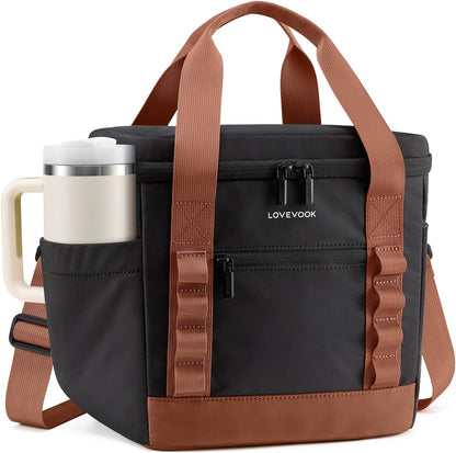 Insulated Lunch Bag for Women men, Large Leakproof Adult Lunch Box