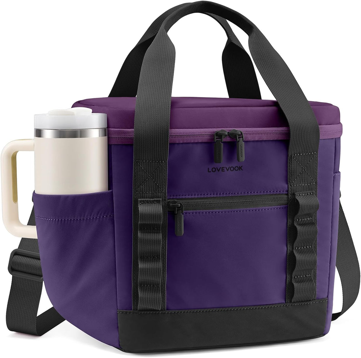 Insulated Lunch Bag for Women men, Large Leakproof Adult Lunch Box