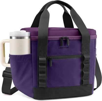 Insulated Lunch Bag for Women men, Large Leakproof Adult Lunch Box