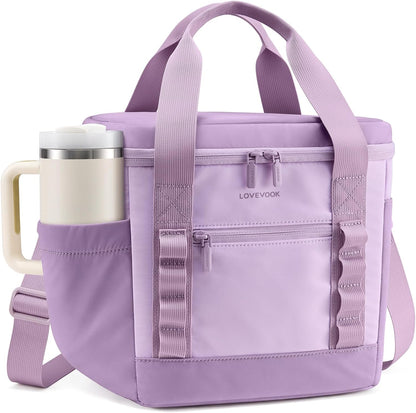 Insulated Lunch Bag for Women men, Large Leakproof Adult Lunch Box