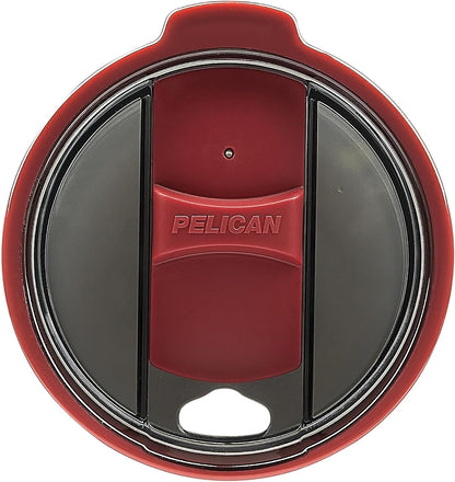Pelican Ridge™ 18 oz Vacuum Insulated Tumbler - Recycled Stainless Steel Double Wall Travel with Dual Lid, Powder Coated Insulated Coffee Mug For Hot Cold Drinks, Jet Black
