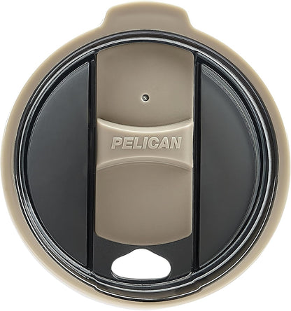 Pelican Ridge™ 18 oz Vacuum Insulated Tumbler - Recycled Stainless Steel Double Wall Travel with Dual Lid, Powder Coated Insulated Coffee Mug For Hot Cold Drinks, Jet Black