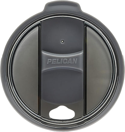 Pelican Ridge™ 18 oz Vacuum Insulated Tumbler - Recycled Stainless Steel Double Wall Travel with Dual Lid, Powder Coated Insulated Coffee Mug For Hot Cold Drinks, Jet Black