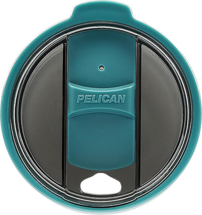 Pelican Ridge™ 18 oz Vacuum Insulated Tumbler - Recycled Stainless Steel Double Wall Travel with Dual Lid, Powder Coated Insulated Coffee Mug For Hot Cold Drinks, Jet Black