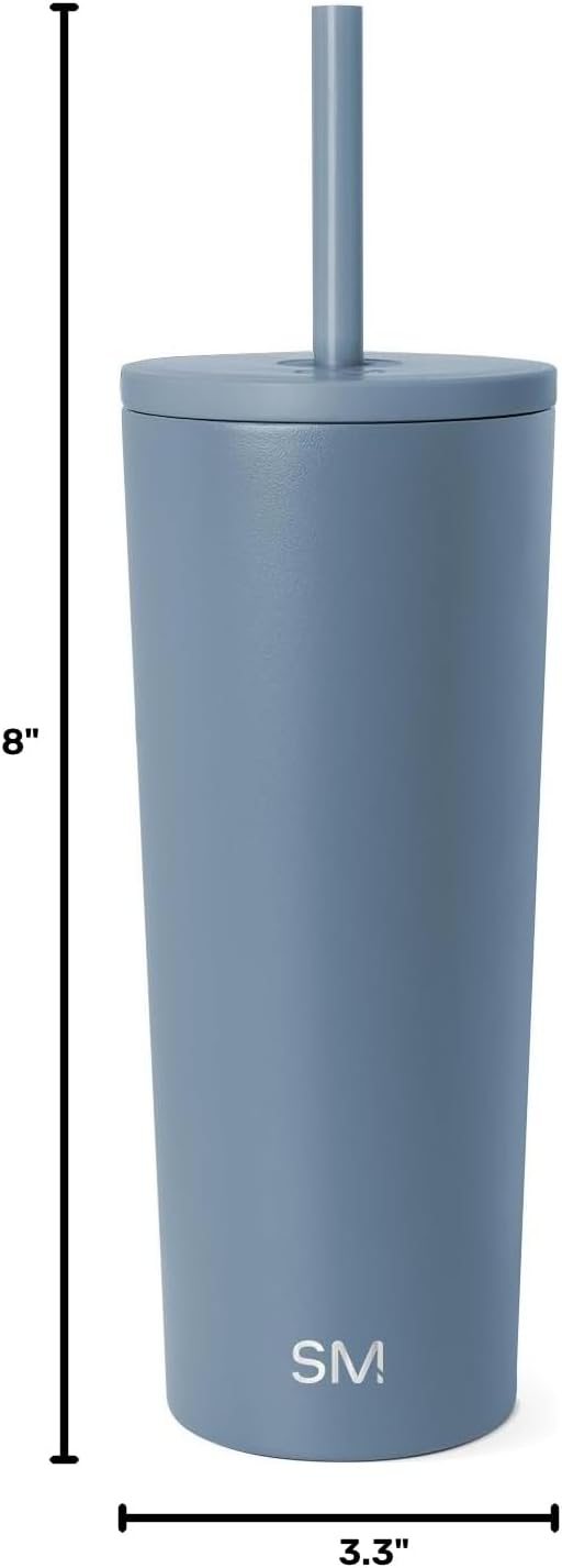 Iced Coffee Tumbler, Insulated | 24oz | Tie Dye