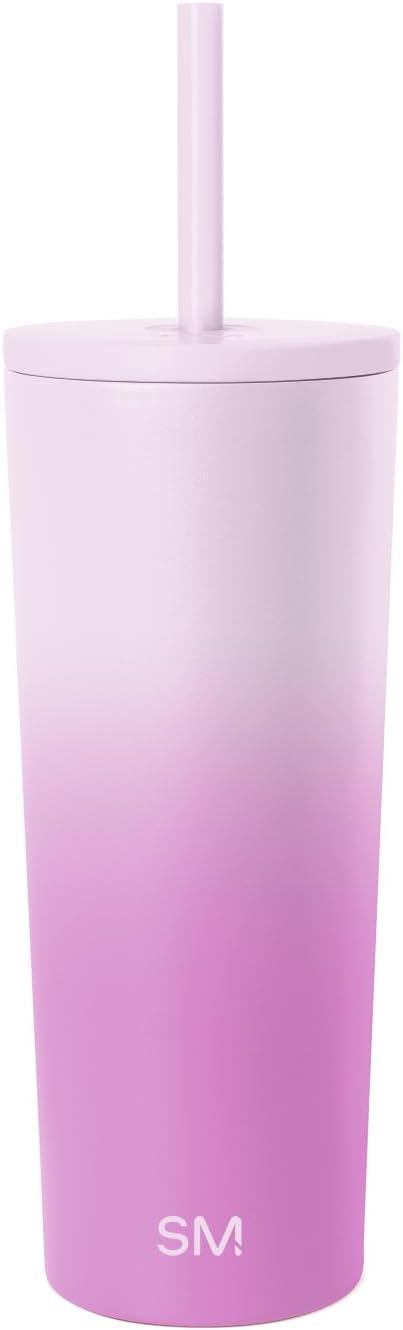 Iced Coffee Tumbler, Insulated | 24oz | Tie Dye