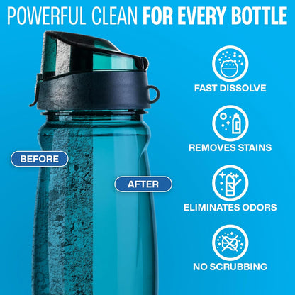 Water Bottle Cleaner Tablets, 36 Count