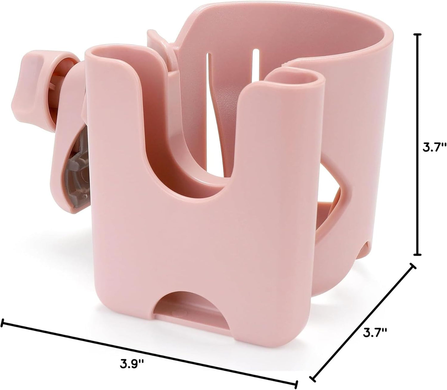 Accmor Stroller Cup Holder, Universal Cup Holder for Walker Wheelchair Bike, 360° Rotatable Stroller Cup Holder Attachment Accessories for Walker, Wheelchair, Scooter